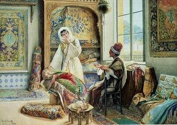 unknow artist Arab or Arabic people and life. Orientalism oil paintings 189 Germany oil painting art